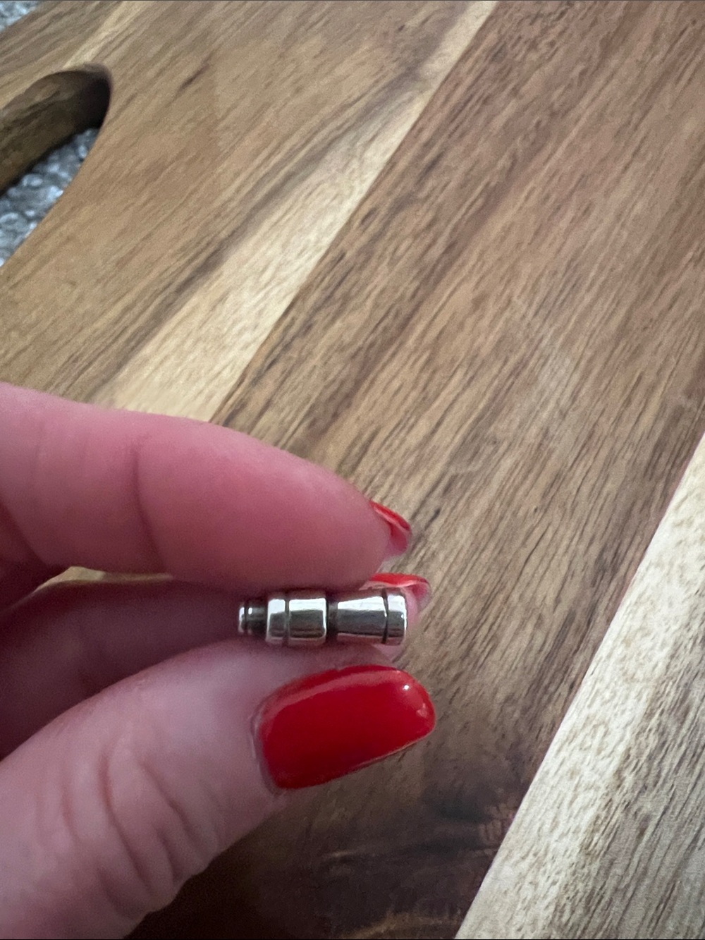 Silver Binoculars Charm Pendant - Picture 6 of 8